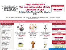 Tablet Screenshot of holylandnetwork.com